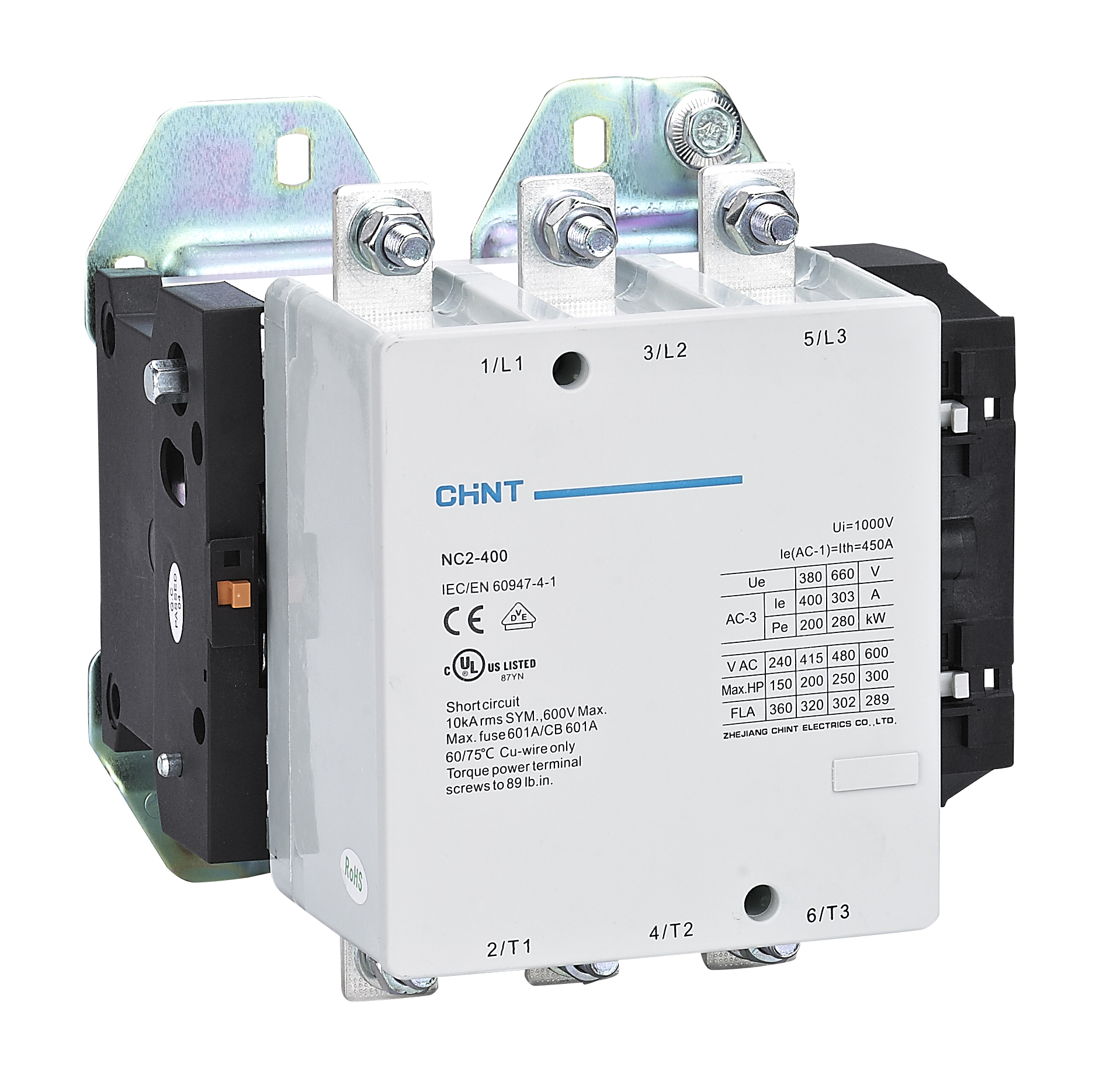 NC2 AC Contactor, 115~800A